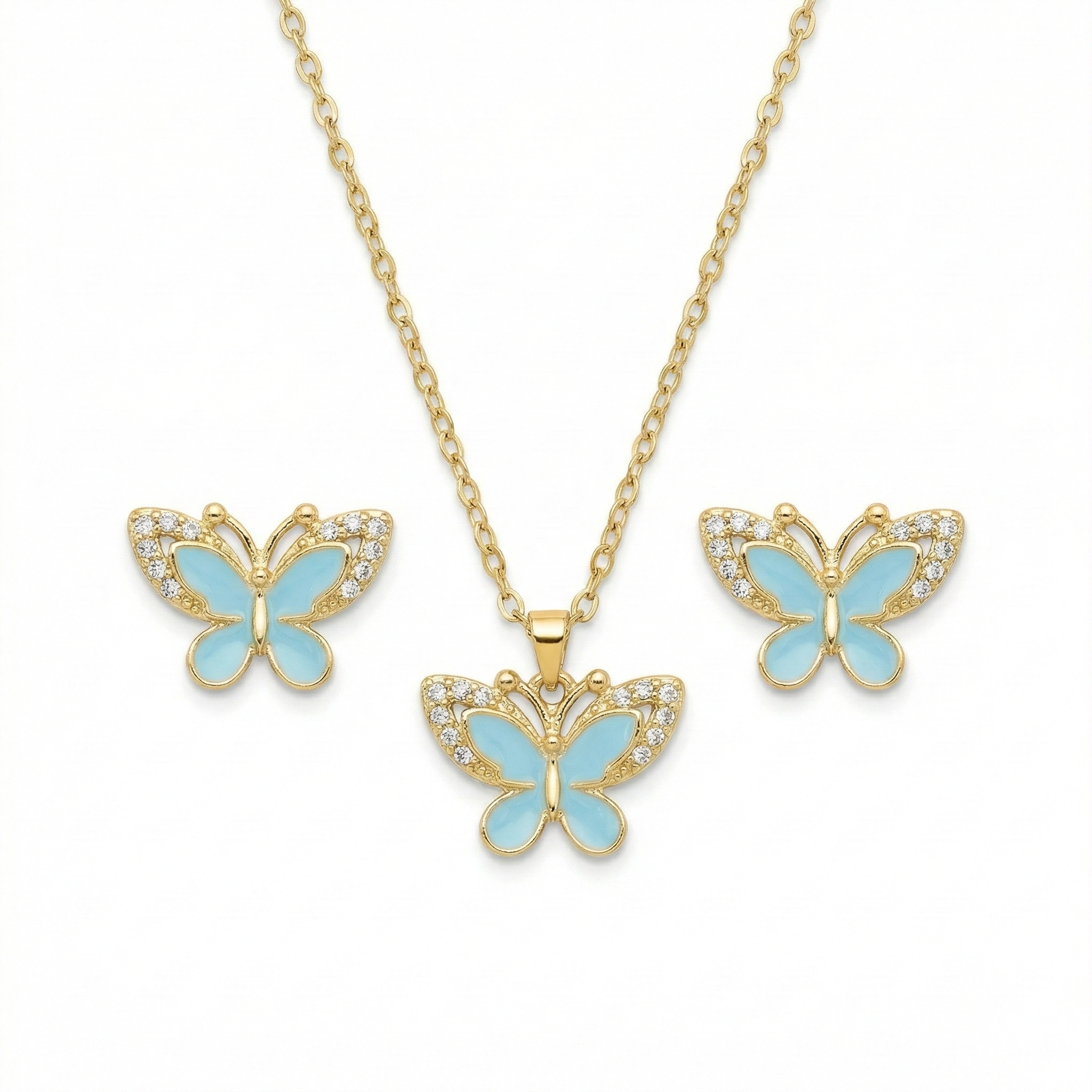 The "Spring Breeze" Pendant Set