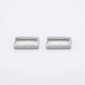 Luxe Rectangular Pave Hoops