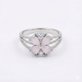 The Sakura Petal Split-Shank Ring