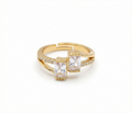The Duo Baguette Statement Ring
