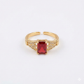 The Crimson Heritage Gold Ring