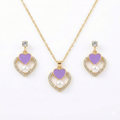 The "Purple Haze" Heart Set